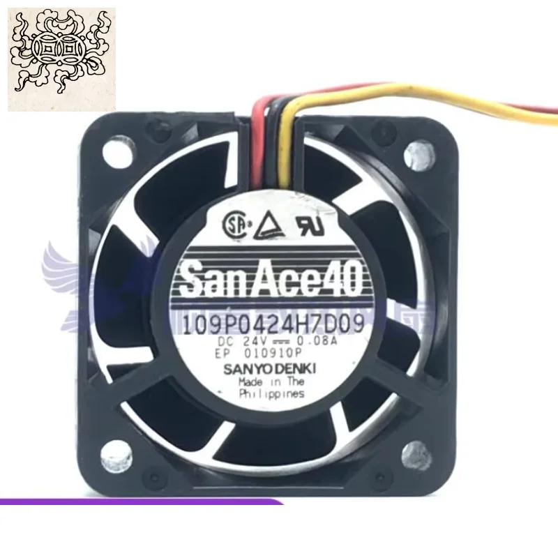 Ltsf لسانيو دنكي 109P0424H7D09 تيار مستمر 24 فولت 0.08A 40x40x15 مللي متر 3-سلك مروحة تبريد الخادم