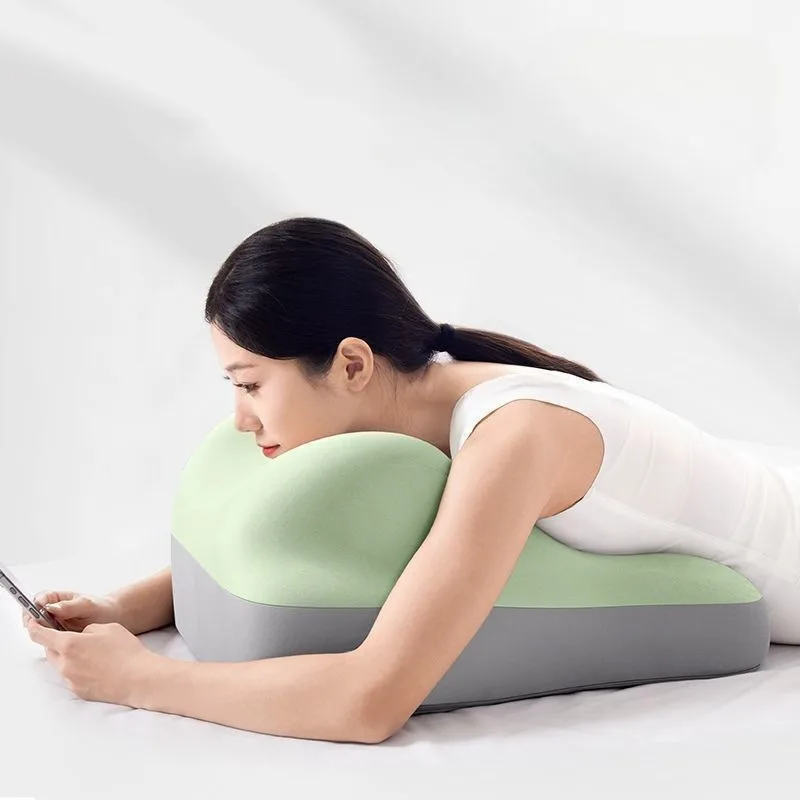 Multi-Purpose Firm Hip Elevation Pillow for Stomach Sleepers Washable Support Cushion