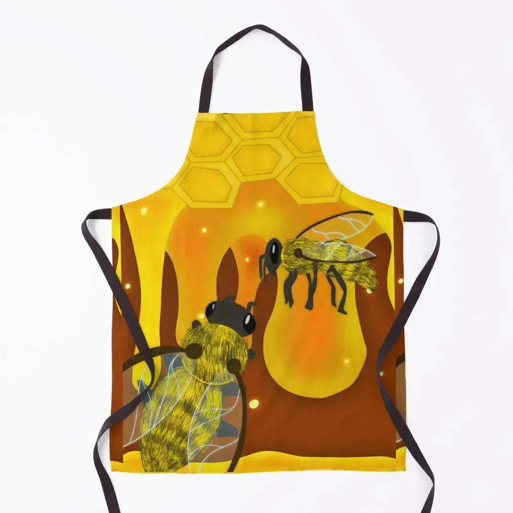 

Bees Apron Hairdressing Hairdresser Accessories beauty master Things For Kitchen Men'ss Apron
