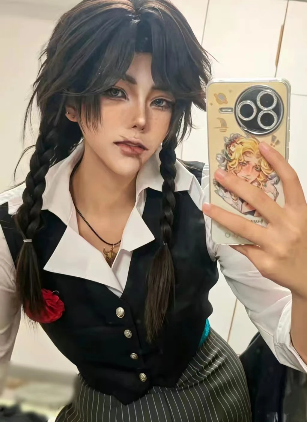 Men's Identity V Hernando Romero Matador Cosplay Costume Anime Game Bullfighter Outfit for Halloween Party Role Play view 4