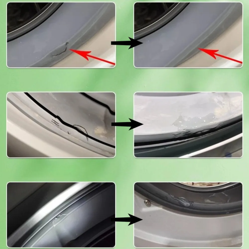 Washing Machine Sealing Ring Repair Glue Door Frame Gasket Repair Rubber Ring Repair Car Refrigerator Sealing Strip Strong Glue view 6