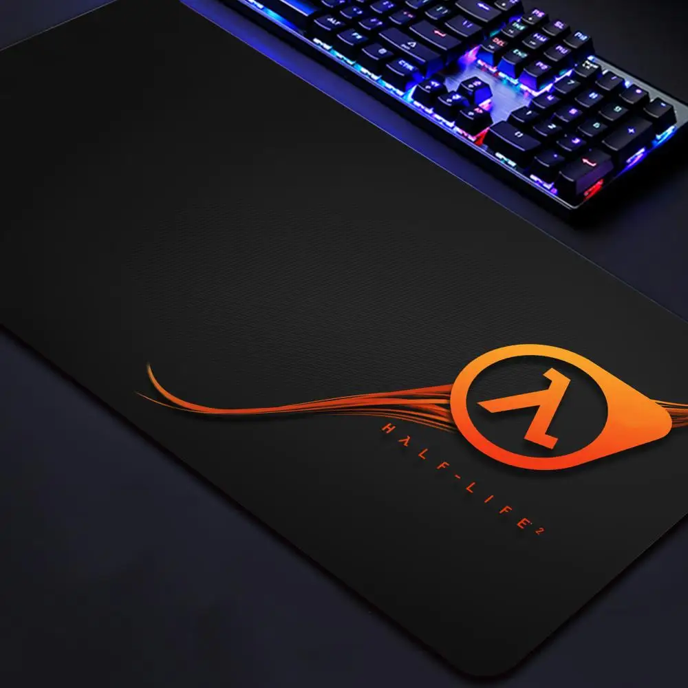 

Cheap Gaming Large Mouse Pad Gamer Computer Mouse Mat H-Half Life Keyboard Anti-skid Mause Pad Giving gifts to boyfriends