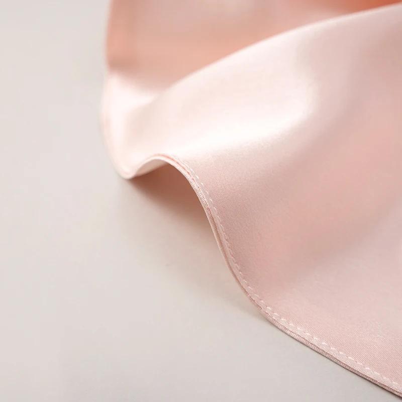 Oversize 100% seta 30 Momme seta fascia per capelli accessori donna fascia per capelli moda fascia Scrunchies elastici per capelli in seta