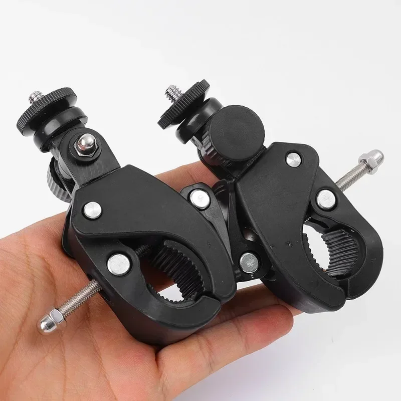 For GoPro Hero 12 11 10 Bicycle Motorcycle Handlebar Handle Clamp Bar Mount for Go Pro 9 8 Insta 360 DJI Action Camera Accessory