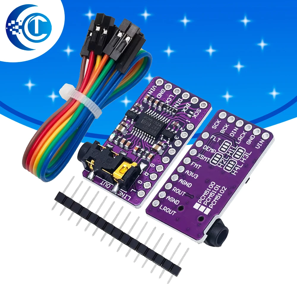 Interface I2S PCM51…