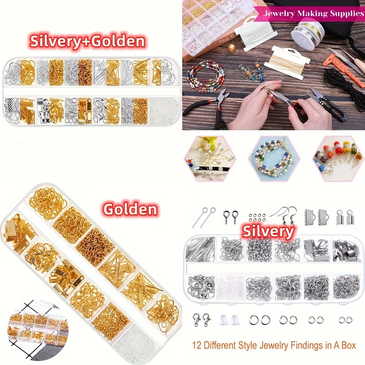 طقم أدوات صنع المجوهرات للمبتد - مراجعة Jewelry Making Pliers Set وسعره
