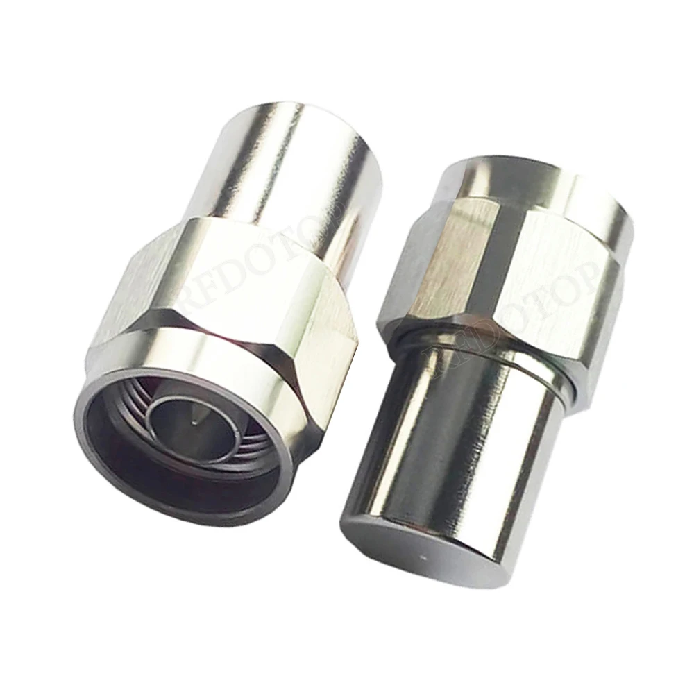 1Pcs 2W L16 N Male Plug Connector RF Coaxial Termination Dummy Load 3GHz/4Ghz/6GHz 50ohm Nickel Plated RF Accessories