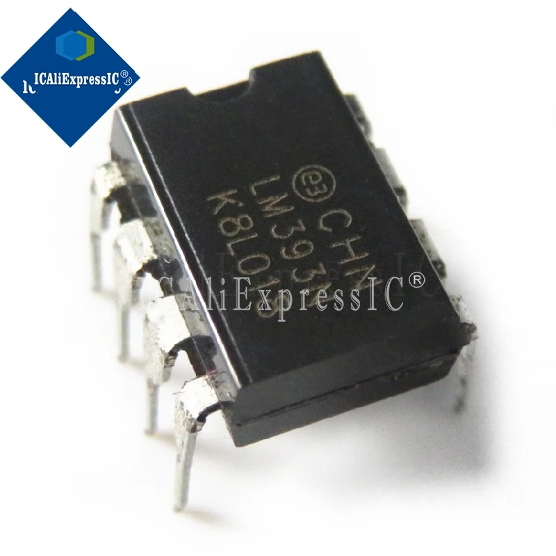 10pcs/lot LM393P DIP8 LM393 DIP LM393N 393 BA10393 DIP-8 new and original IC In Stock