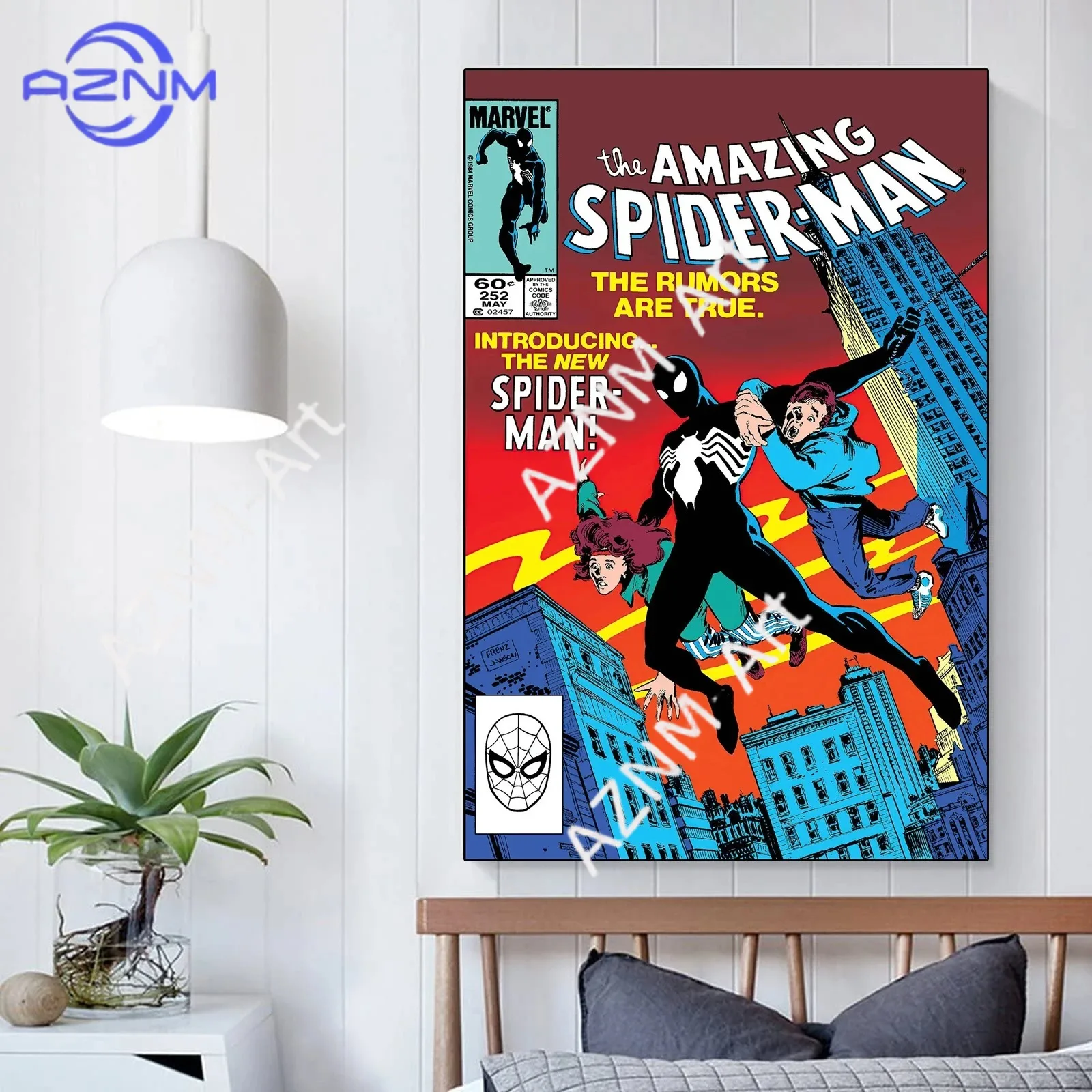Movie Poster Superhero Canvas  - Home Improvement Kids 评论和价格