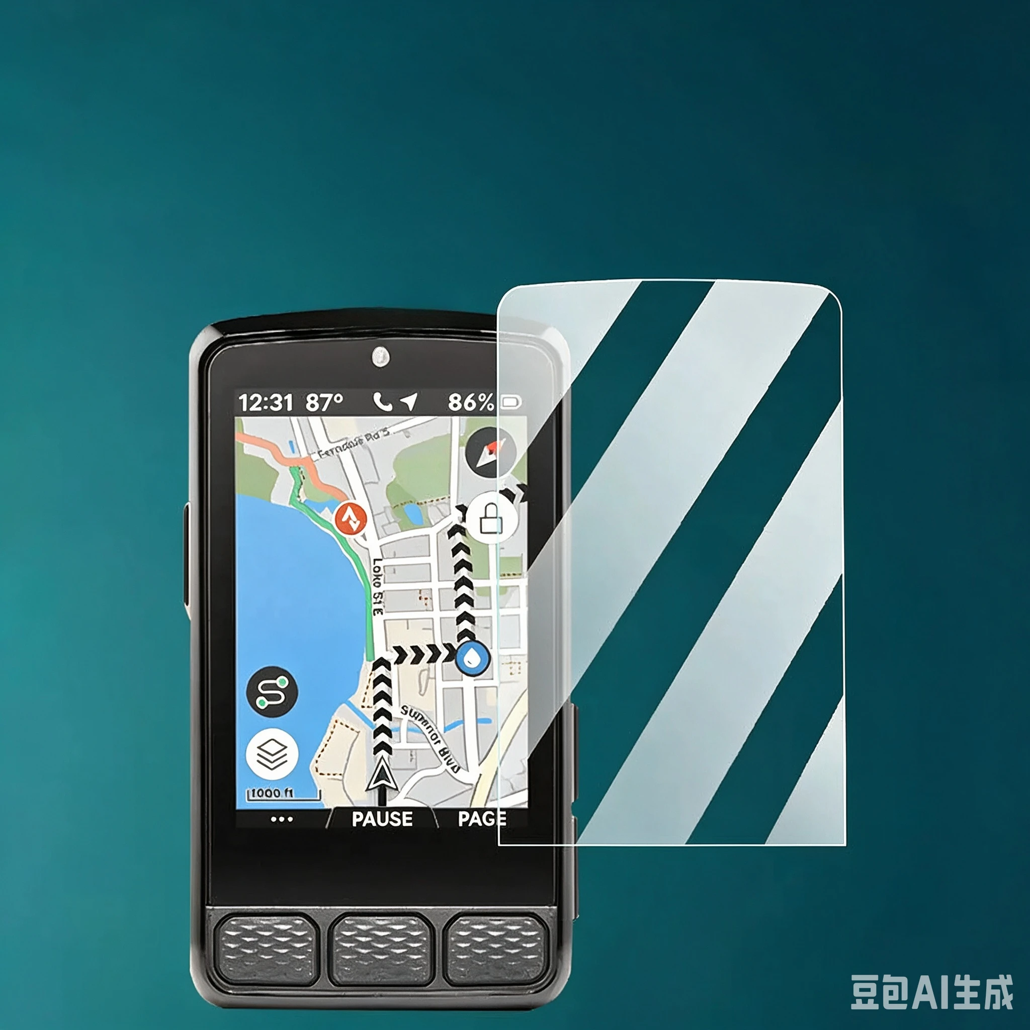 2pcs Screen Protector Shield Film for ELEMNT ROAM V3 Protective Anti-Scrach Cover Film