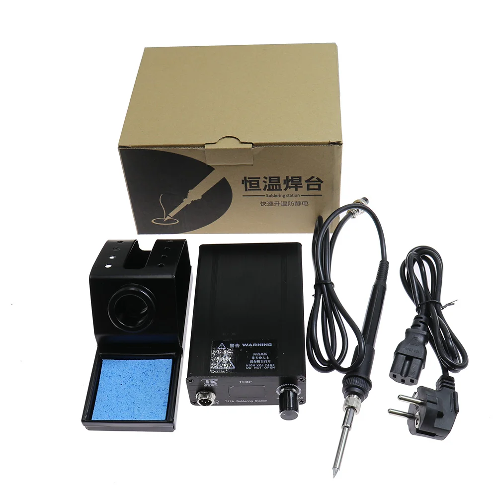 High Quality  Quick Heating T12 Soldering Station Electronic Welding Iron New Version OLED Digital Repair Tools