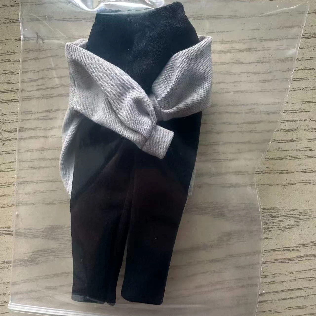 

Классический мужской вязаный топ с длинными рукавами Fushiguro Toji 1/12, черные прямые брюки для 6-дюймовой модели фигурки Romankey