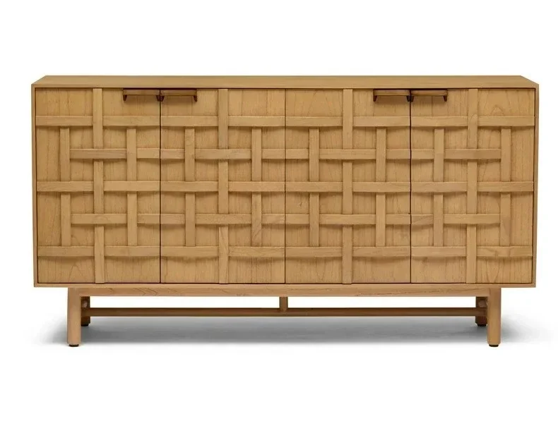 

New style side cabinet, tea, silent wind retro locker, integrated locker against the wall