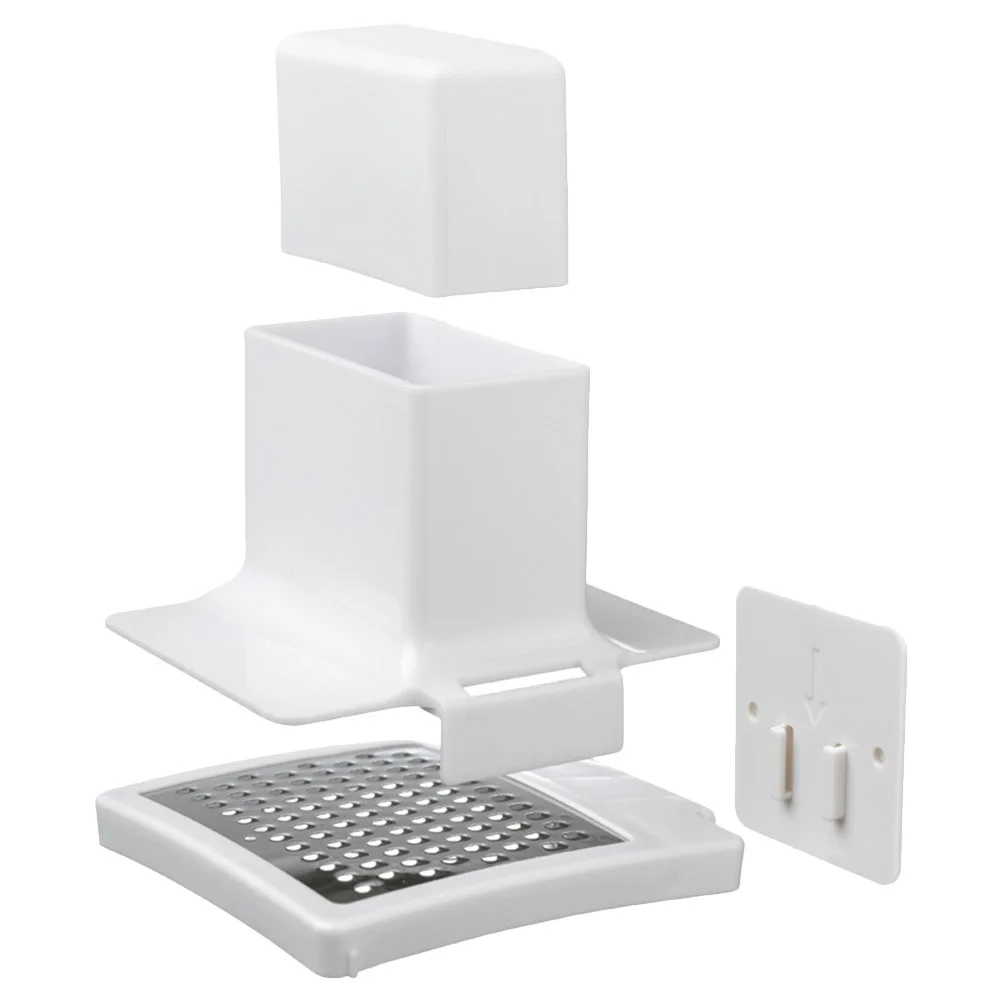 Soap Powder Box Holder Bathroom Tray Household Wall Draining Dish Stainless Steel Travel Adhesive Mount Stand