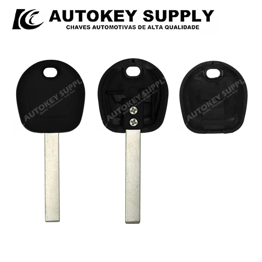 AutokeySupply AKGMS271 Transponder Key (Shell Only) HU100 Blade With Logo For Chevrolet