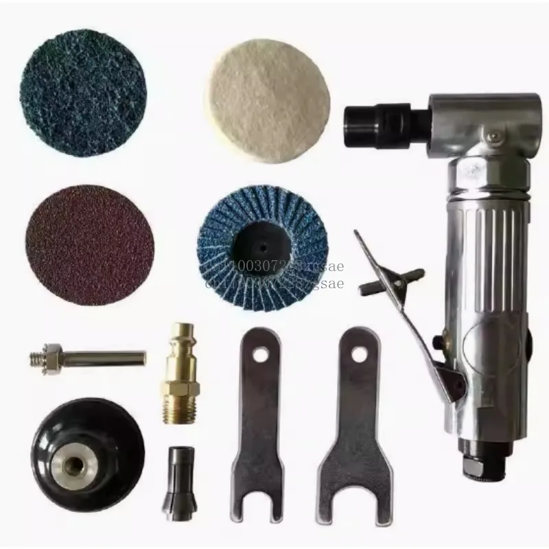 

90-градусный пневматический фрезерный станок, гравировальный фрезерный станок, станок для удаления ржавчины, цветной набор полировальных патронов 1/4