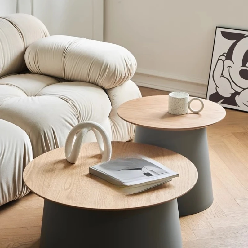 

Living room sofa removable combination edge few household plastic round few small tea table