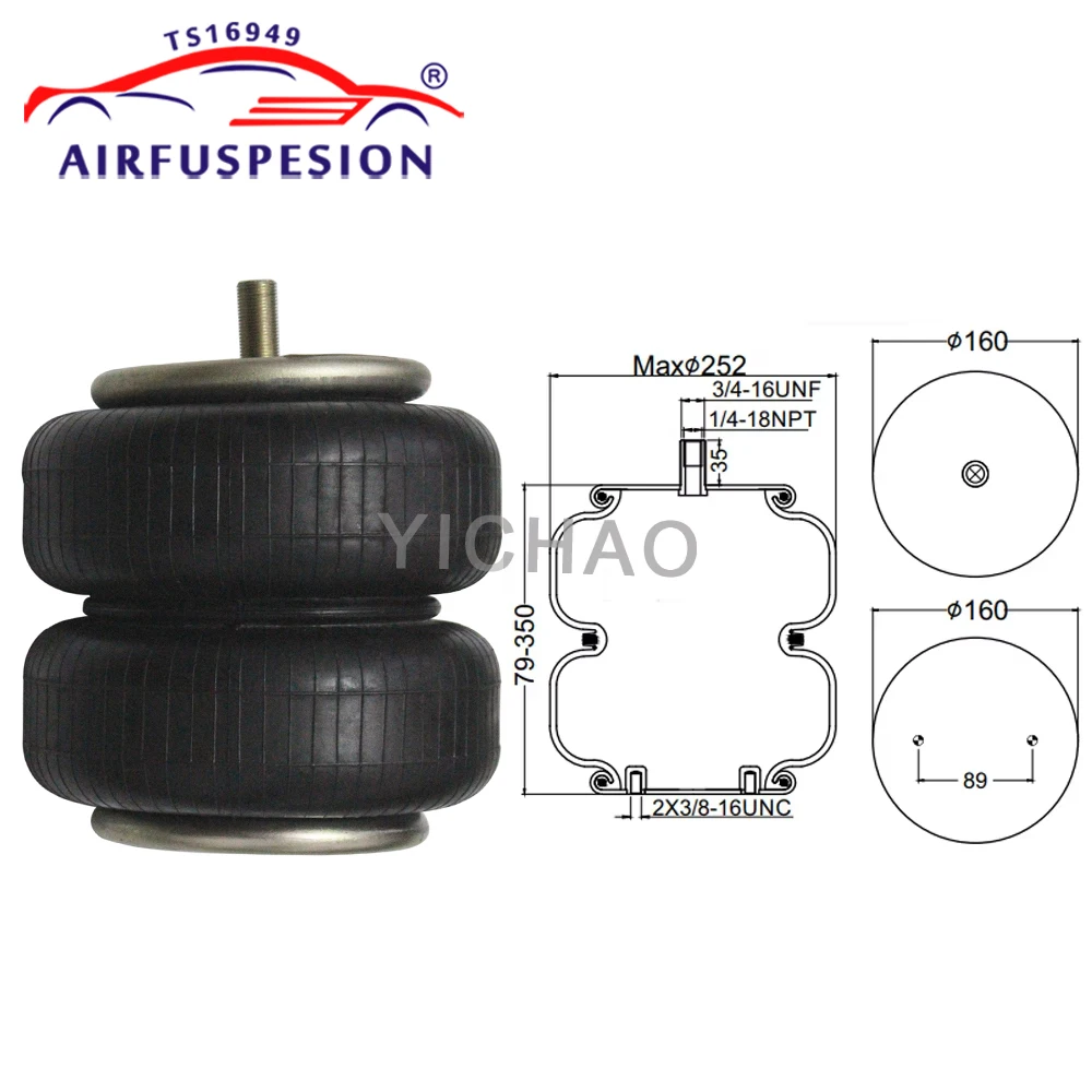 

For Firestone W01-358-6927 20F-2 Goodyear 2B9-218 Air Suspension Spring Assembly