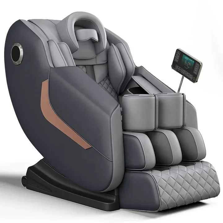 *---China Manufacturing OEM/ODM Super Long SL Track Music Speakers Calf Stretch Massage Chair