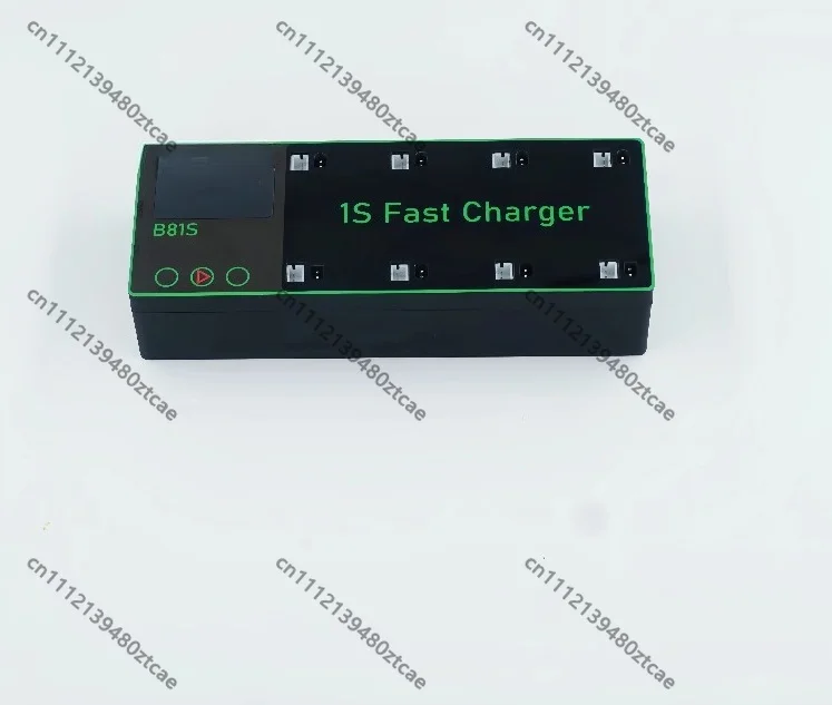 8 Ports 1S Lithium Battery Parallel Charger Total 4.5A With BT2.0 PH2.0 Air-to-Air Port For Drone RC Aircraft Charging Parts