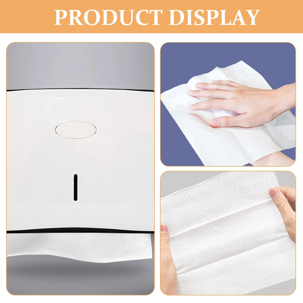 

5pcs 5 Bags Thick Hand Towel Napkins Water Absorbent Multi-Use Kitchen Bathroom Paper Towels For Hotel Restaurant Dispenser Bulk