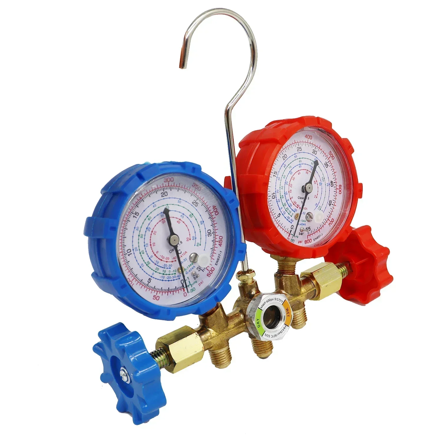 Диагностический манометр для быстрой зарядки, для R32 R410a R404A