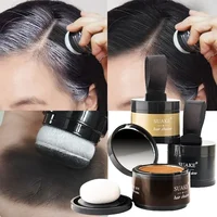 1 unidad de polvo de sombra de línea para el cabello de la frente, corrector de maquillaje Natura, polvo de relleno para reparación de línea de cabello con soplo, polvo fino esponjoso Pang