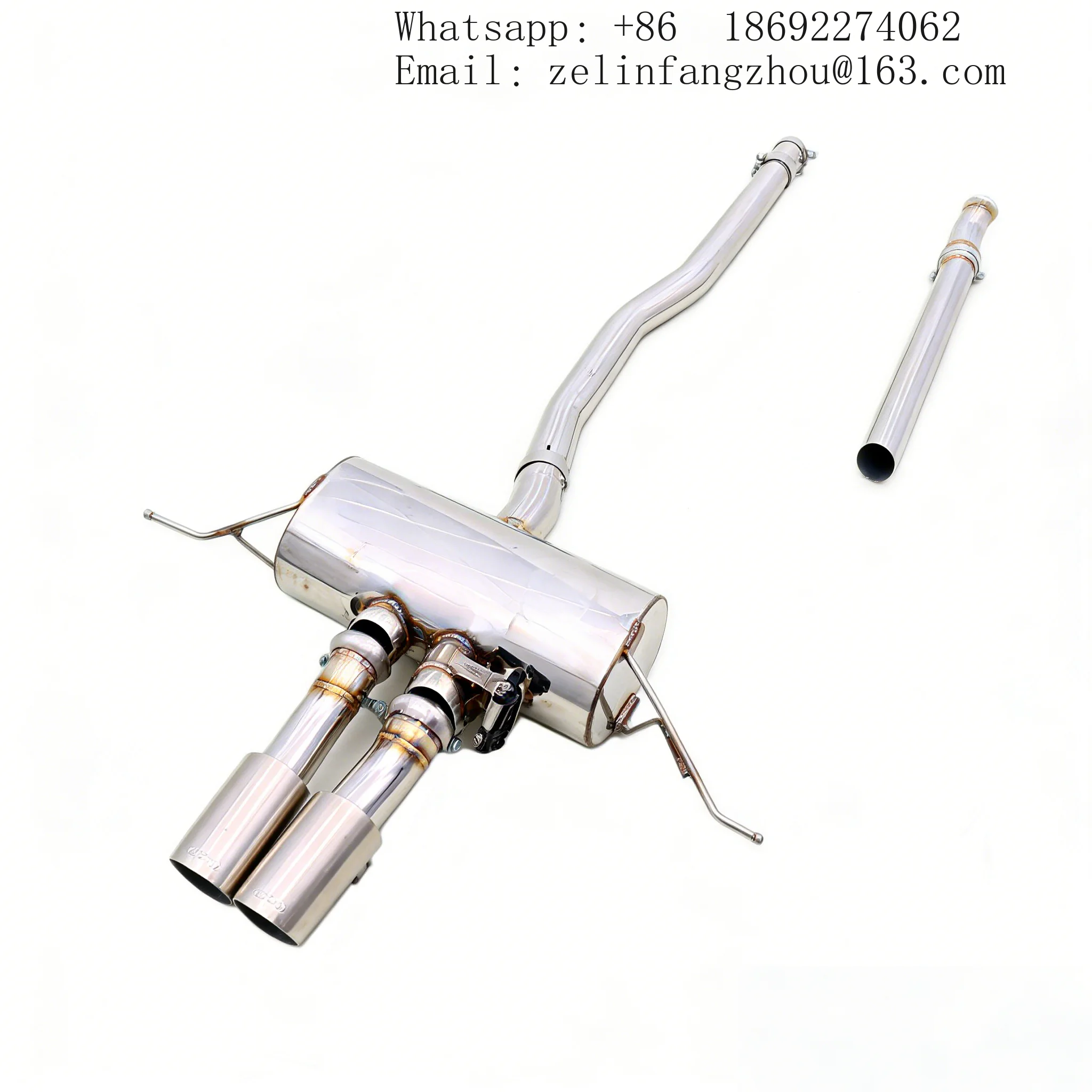 Non-Resonated Catback System For Mini Cooper S 2 Door F65 F66 F67 Plug and Play RES
