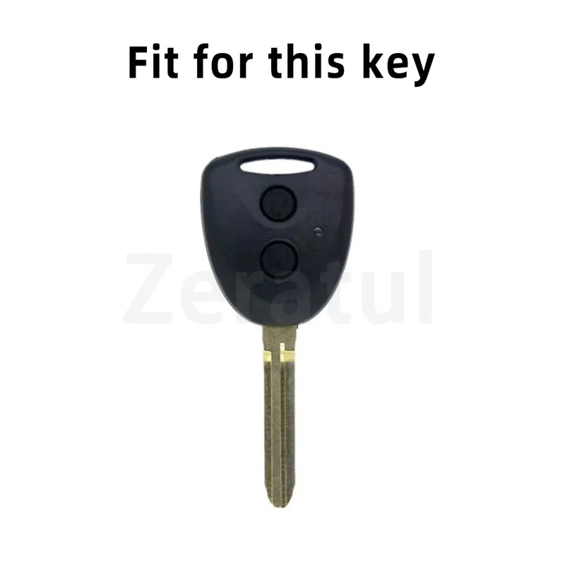 Remote Shell Fob Case 2 3 Buttons TPU Key Cover for Toyota Yaris Avensis Camry Corolla Carina Prado Prius Rav4 4runner Previa