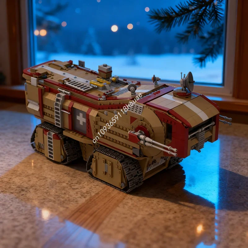 

2584pcs MOC Behemoth Sandcrawler Star Battle Model Building Toy Blocks Construction DIY Brick Christmas Gifts Kids Birthday