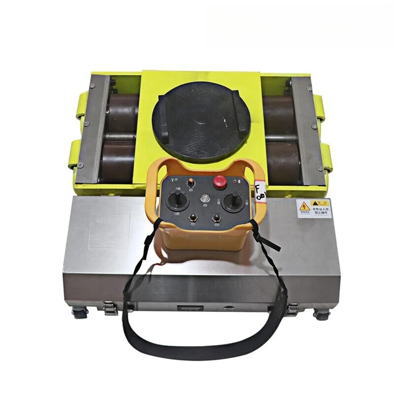 Electric tank wheel carrier, heavy equipment traction push-pull shifter