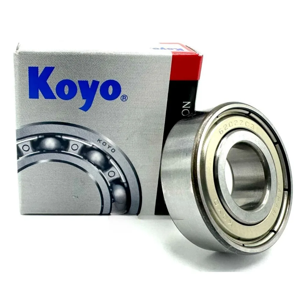 KOYO 6202 ZZ C3 DEEP GROOVE BALL BEARING, METAL SHIELDED 15x35x11 mm