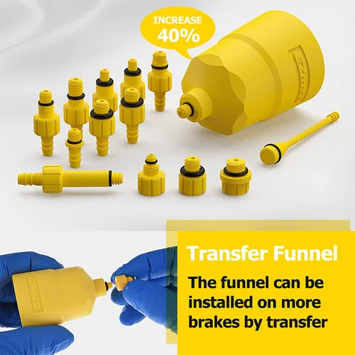 Imagen 2 del producto Ezmtb-Kit de purga de aceite de freno de bicicleta, herramientas para SHIMANO SRAM Avid MAGURA Series, disco hidráulico, herramienta de reparación de frenos de bicicleta de montaña y carretera