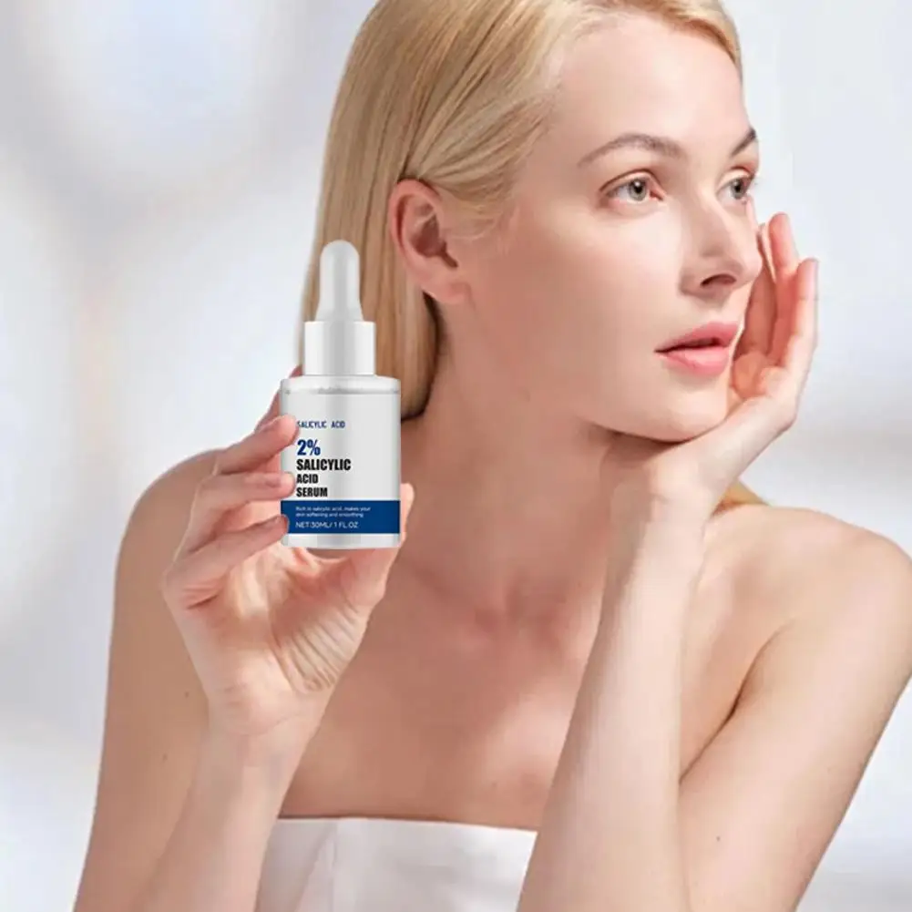 

2% Salicylic Acid Acne Removing Essence Mildly Nourishes Repair Facial Product Pores Shrink Beauty Essence Removing Acne W8T9