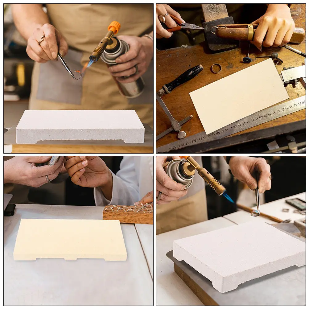 

2 шт. термостойких паяльных блоков-сот для ювелирных изделий, прочные паяльные доски для пайки и литья ювелирных изделий своими руками