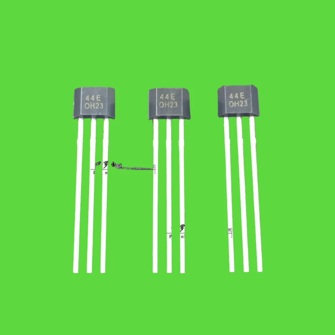 50PCS/ OH44E unipolar Hall element 44E 938 high temperature and high sensitivity Hall sensor motor Hall