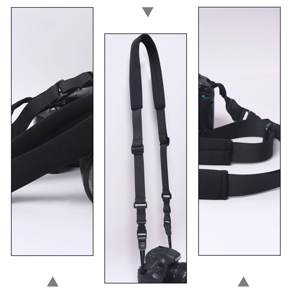 

1pc Decompression Neck Strap Adjustable Shoulder Belt For Digital Camera Anti-Slip Durable Long Wide Strap Camera Accessories