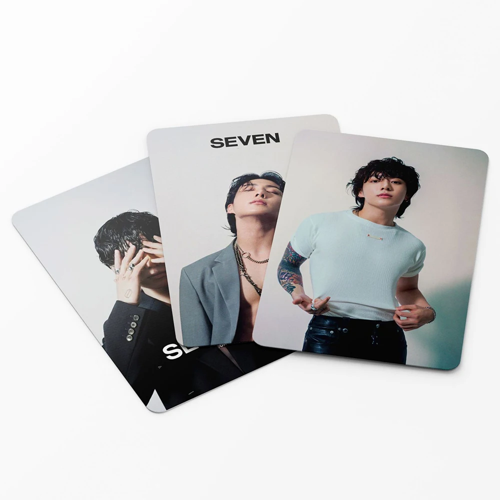 55Pcs/Box Kpop Seven Solo Photocards Lomo Cards Photo Card for Fans Collection