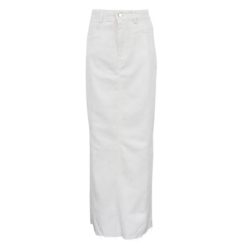 Iridesse commuter fashion skirt, women new, versatile, slit, high waist, pocket, hip skirt,