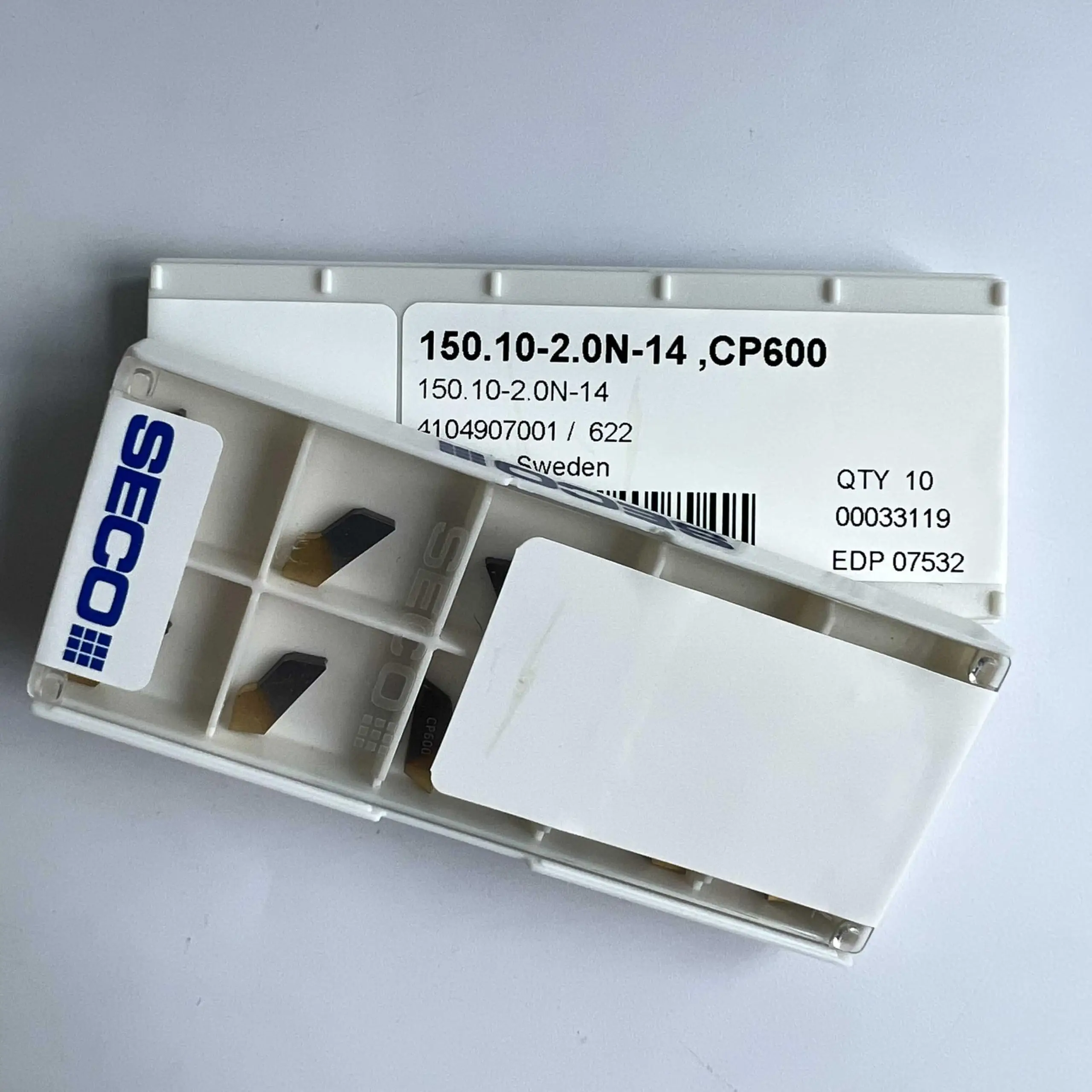 

Original blade 150.10-2.0N-14, CP600 /Carbide CNC Blade 10 Pieces