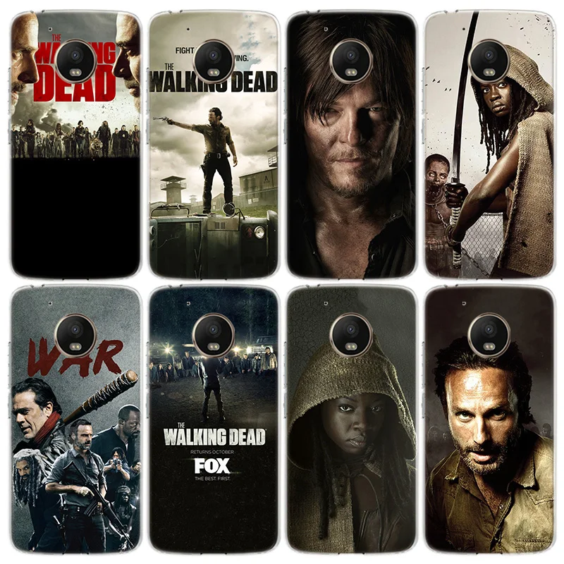 The Walking Dead Phone Case For Xiaomi Poco X3 GT X4 NFC M4 M5 M5S X6 X5 Pro 5G M3 Mi F6 F5 F4 F3 F2 F1 TPU Cover Capa Coqu