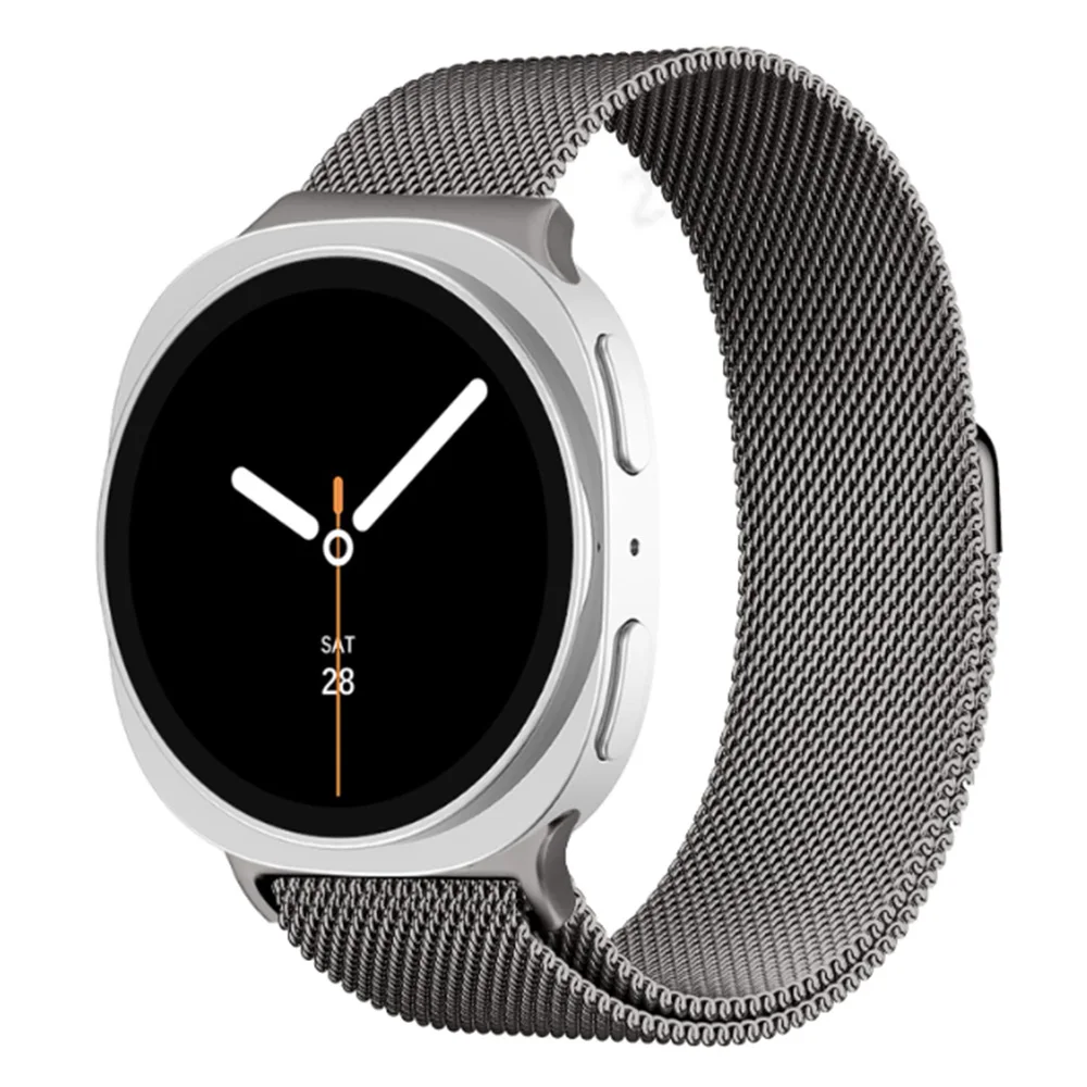 Milanese Loop Armband für Samsung Galaxy Watch 9/8, 44mm 40mm, magnetisches Metall-Armband, Correa für Galaxy Watch 8 Classic 46mm