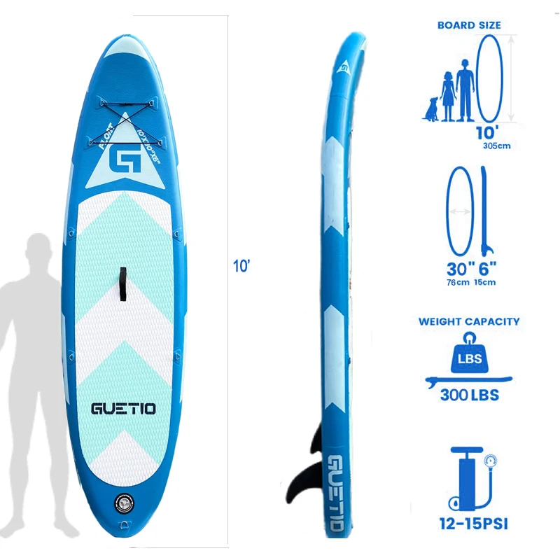 STLF WJW 2022 Latest Design Paddle Inflatable ISUP Surf Paddleboards SUP Board Paddle SurfBoard