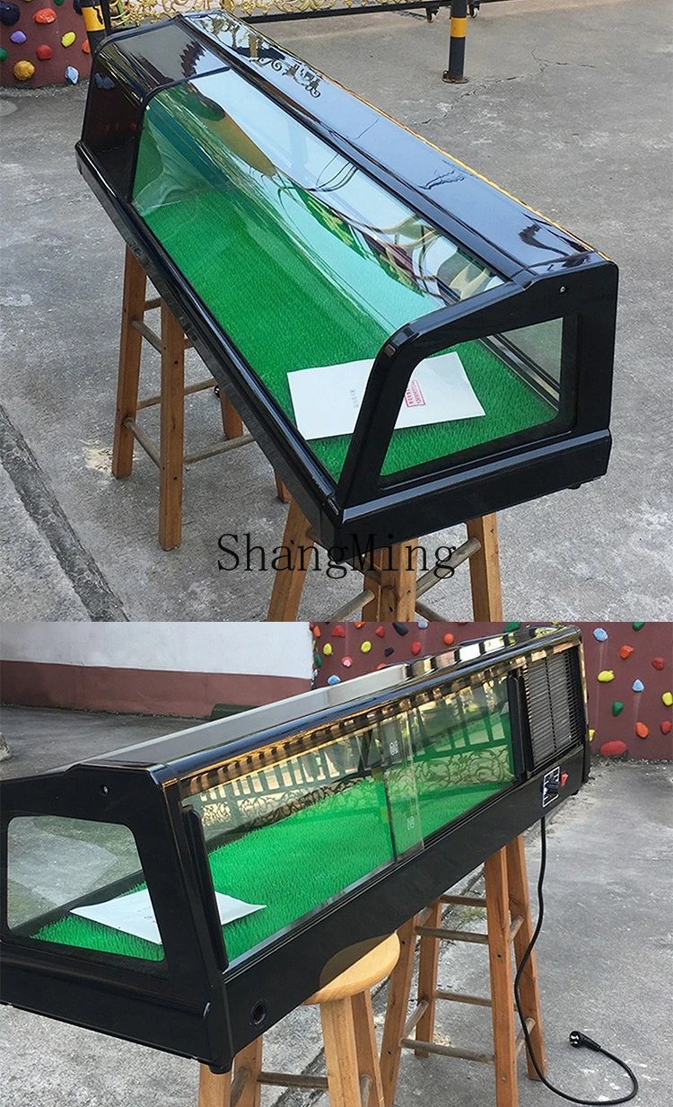 ZYY salmon sushi refrigerated fresh-keeping cabinet desktop direct cooling single-layer fresh-keeping commercial freezer