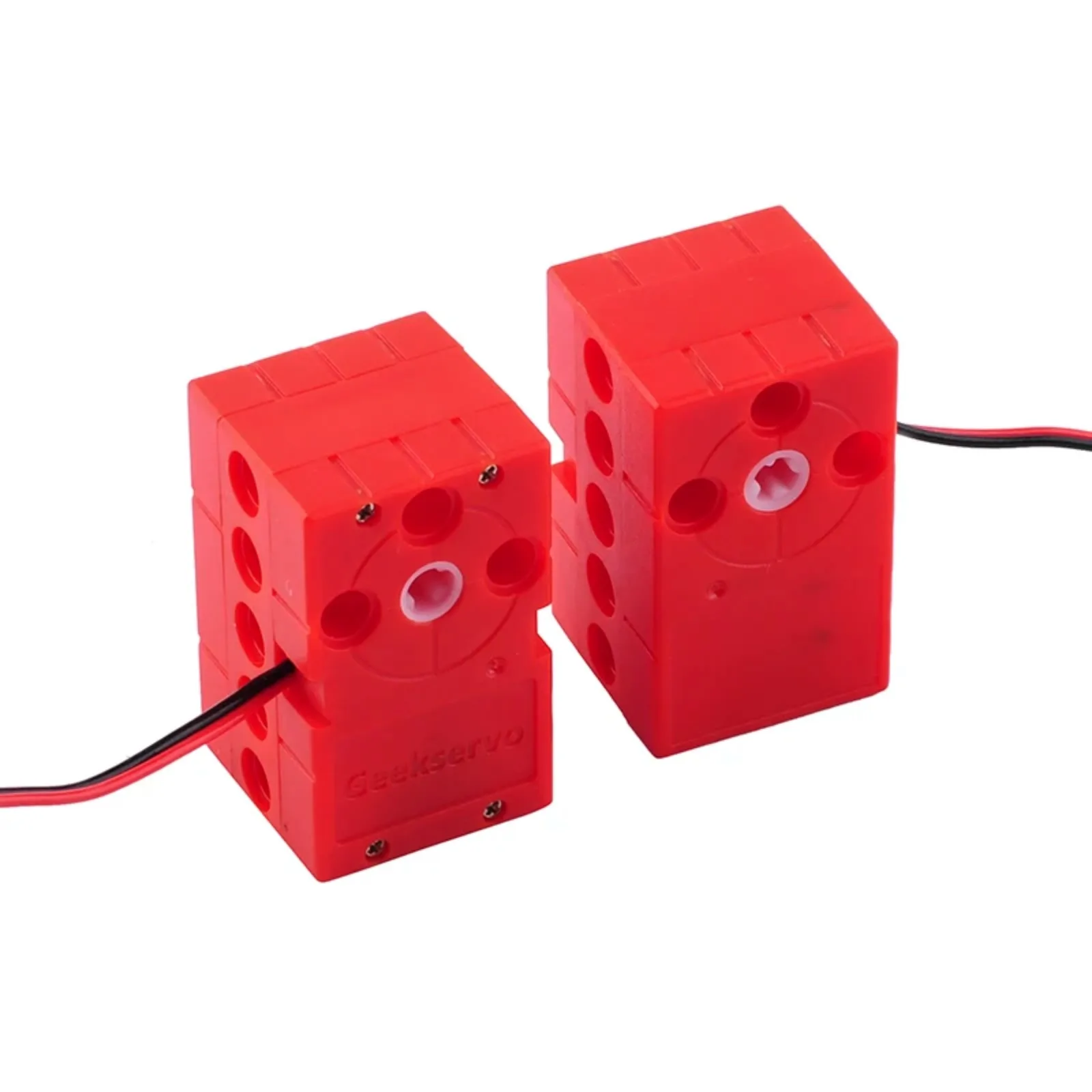 محرك سيرفو صغير قابل للبرمجة عزم دوران 0.7 كجم 360 درجة عمود مزدوج لنماذج RC الروبوتية خيارات 1/2/4 قطعة #4