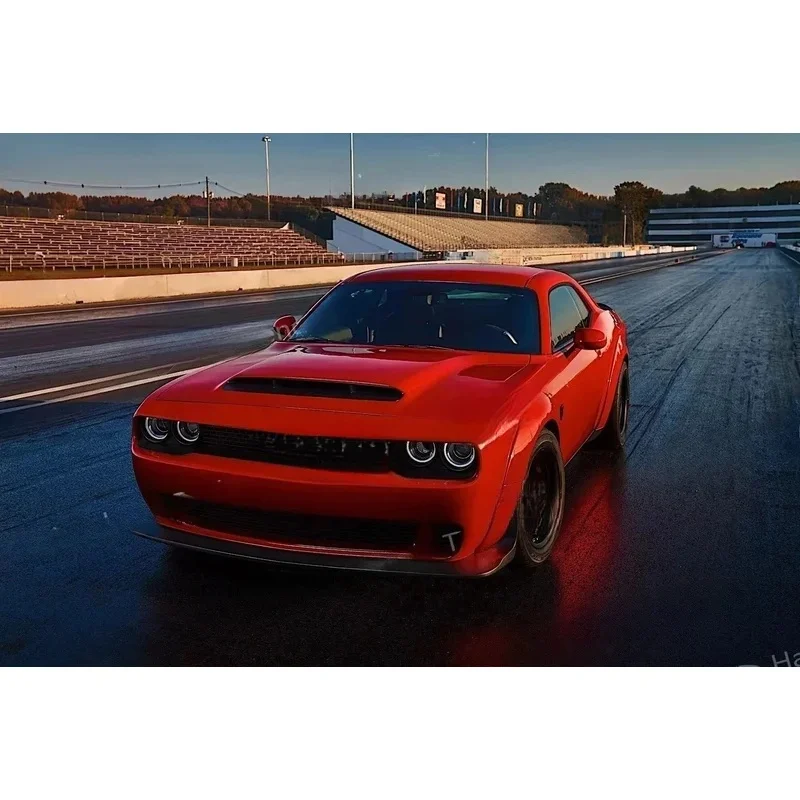 High-Quality Hot Sale Car Body Kit Challenger To ,Accsori Auto Front Bumper Cover With Widdy Flar