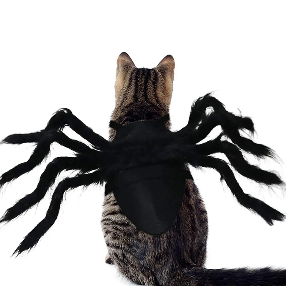 Pet Halloween Costume Dog Cosplay Spider Costume Dog Spider Harness Dog Costume