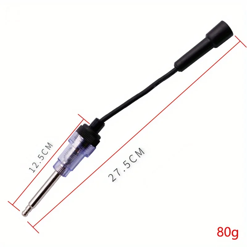 1Pc Automobile Simulator Tester Spark Plug Ignition Detector Gauge Nozzle Jump Ignition Gauge Engine Spark Plug Checker