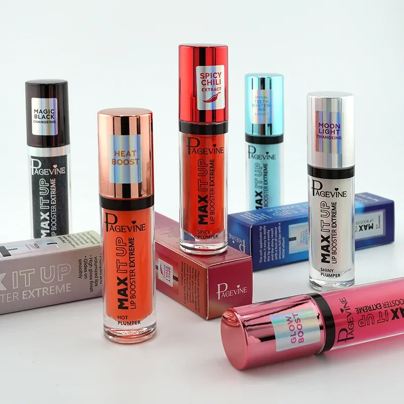ページヴァインリッププランピングオイル変色リップステイン保湿水分補給修復長期的な光沢のあるリップグロス唇メイク