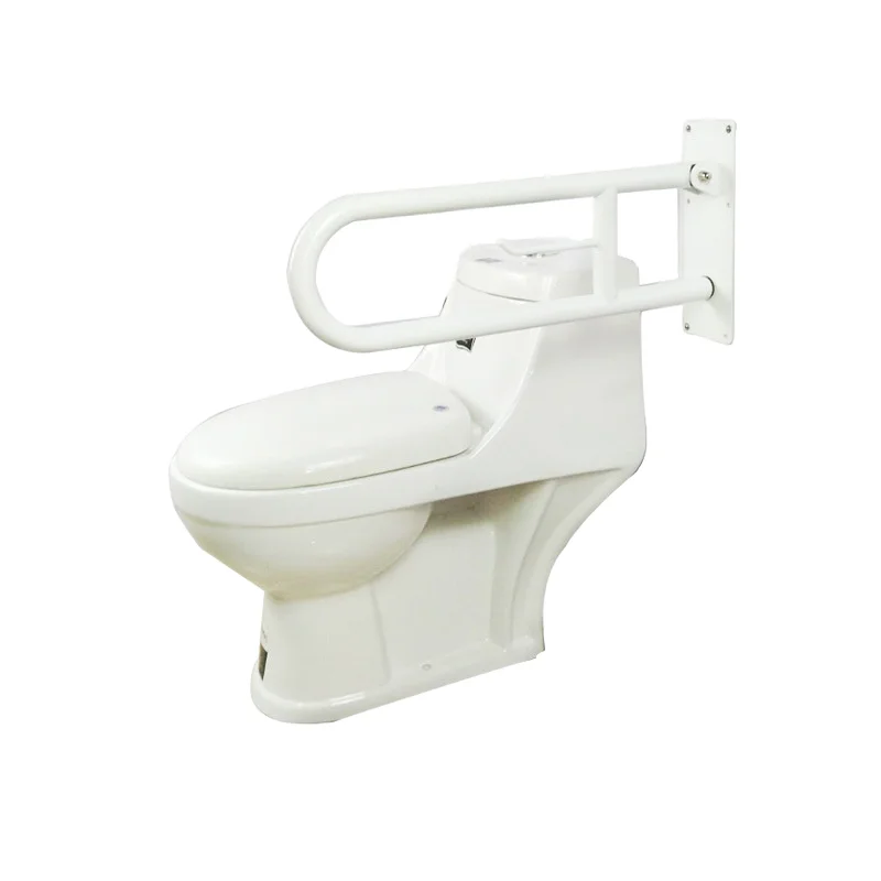 كبار المعاقين اكسسوارات السلامة طوي خالية من العوائق المنقولة مسند الذراع الأعلى مقبض إمساك درابزين الحمام قضيب تعليق المناشف أخرى #5